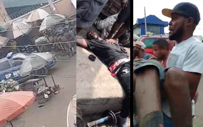 How Men of The Nigerian Military Opened Fire On Crowded Ladipo Market Killing Two Igbo Traders