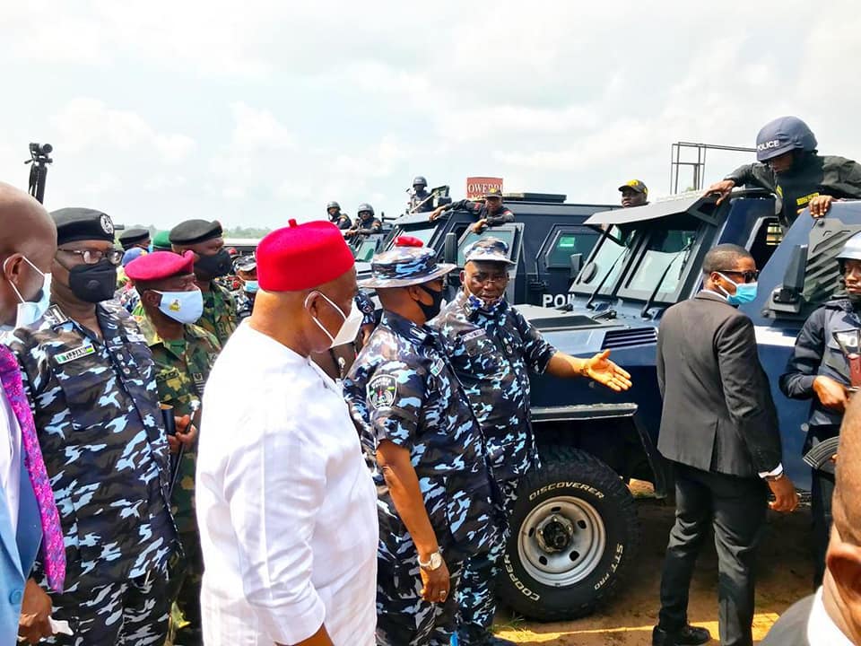 UZODINMA PAID CONDOLENCES TO NIGERIAN ARMY 34 ARTILLERY BRIGADE OBINZE AND THE NIGERIAN AIRFORCE 211 QUICK RESPONSE TEAM NAZE. 1 1