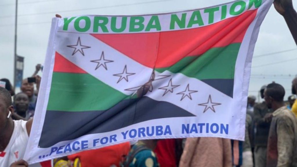 Yoruba Nation protest in Lagos
