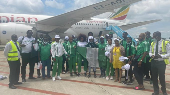 Ethiopian Airlines sends ‘best wishes’ as Team Nigeria departs Abuja for Olympic Games in Japan