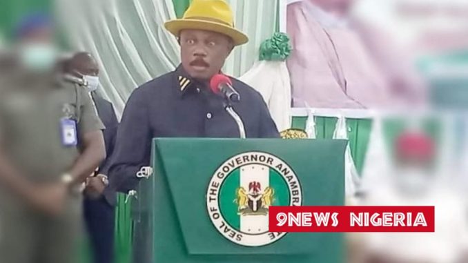 Governor of Anambra State, His Excellency Chief Willie Obiano at the 10th Chief Emeka Anyaoku Lecture Series