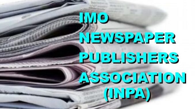 IMO NEWSPAPER PUBLISHERS ASSOCIATION