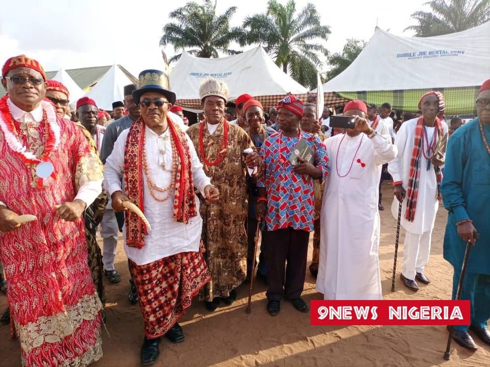 THE MOMENT UMUOMA NEKEDE ATE THEIR NEW YAM - PHOTOS BY 9NEWS NIGERIA, OWERRI