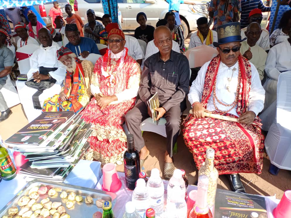 THE MOMENT UMUOMA NEKEDE ATE THEIR NEW YAM -  PHOTOS BY 9NEWS NIGERIA, OWERRI