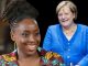 Chimamanda Ngozi Adichie and German Chancellor, Angela Merkel