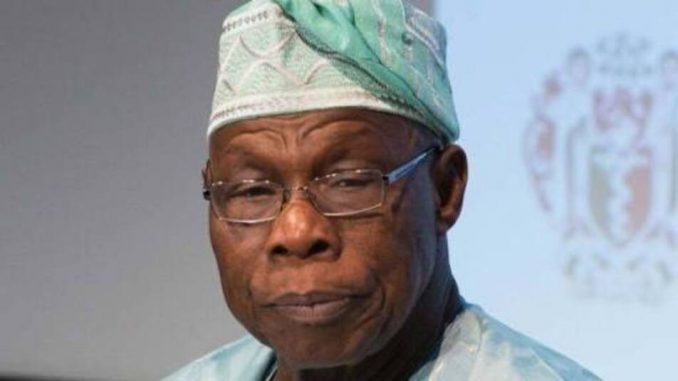 Former Nigerian President Olusegun Obasanjo