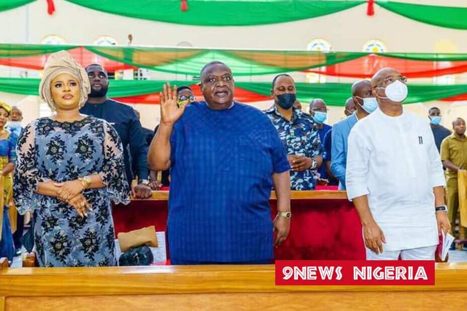 GOVERNOR UZODINMA CELEBRATES ENGR IWUANYAWU ON HIS BIRTHDAY