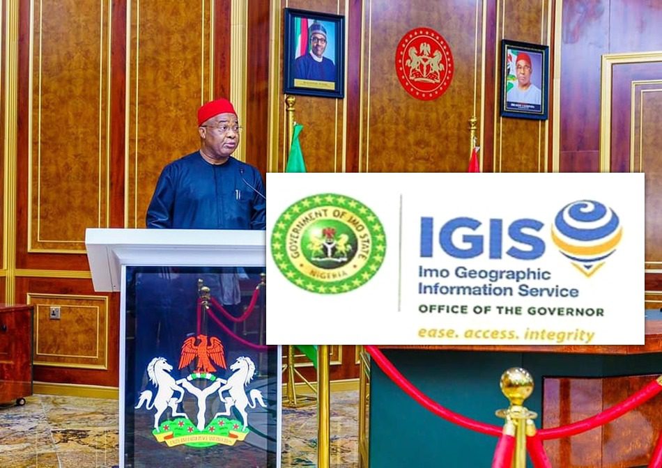 IMO STATE GOVERNMENT RELEASES STATE GEOGRAPHIC INFORMATION SYSTEM (IGIS)