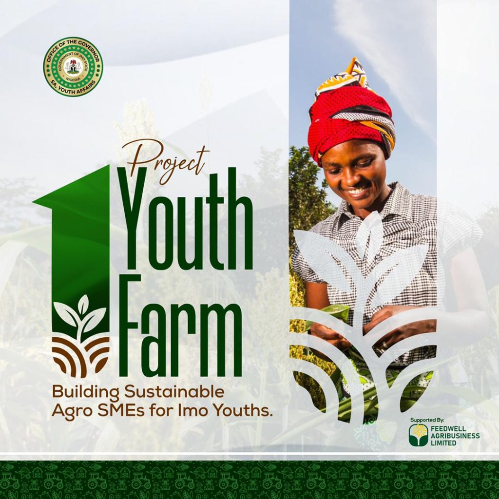 Imo state government to kickstart Agro-Based masterclass for Imo Youths from 4th to 9th October 2021