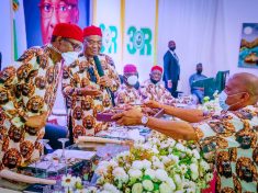 NDI IMO WELCOME PRESIDENT MUHAMMADU BUHARI IN GRAND STYLE. 1 1