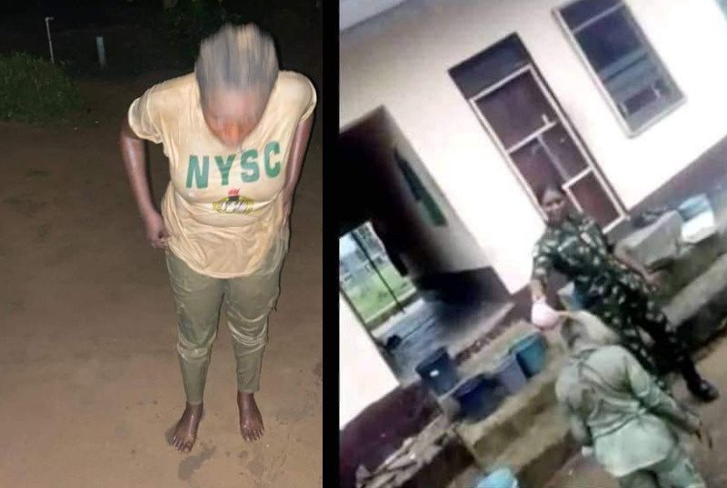 Nigerian Army reacts over officer dehumanizing female NYSC member in camp
