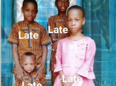 Nigerian Couple Buries 4 Children Who Died After Eating Suya