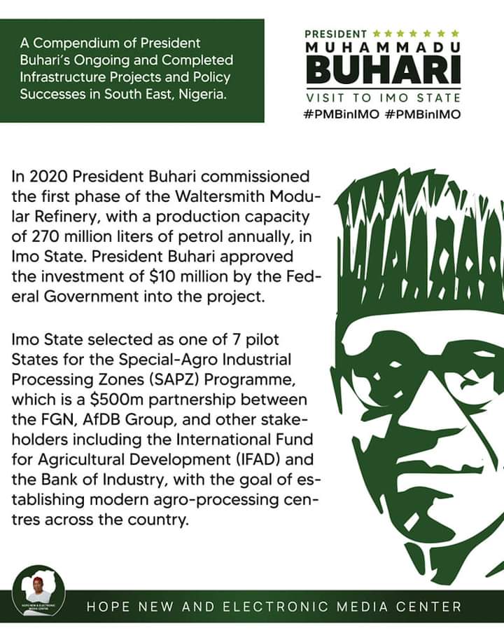 PRESIDENTIAL TRACK RECORDS AND POLICY SUCCESSES IN SOUTH EAST NIGERIA. 1 5