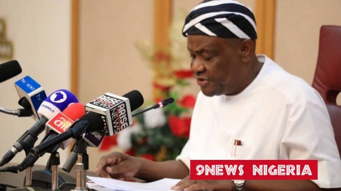 STATEWIDE BROADCAST BY GOVERNOR NYESOM EZENWO WIKE ON 6th SEPTEMBER 2021