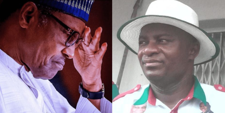 Dr Charles Omini and President Buhari