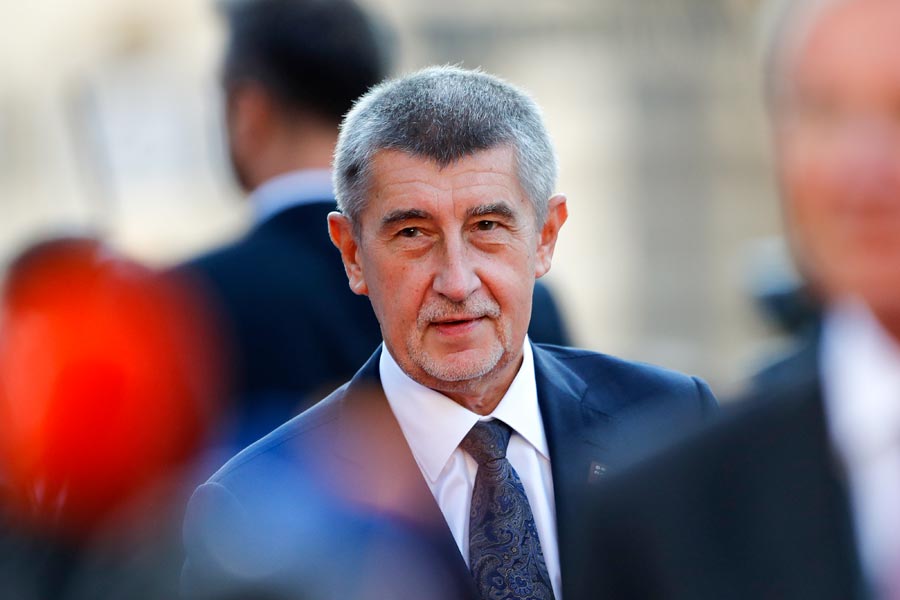 Czech Prime Minister Andrej Babis. Image: Stefan Wermuth/Bloomberg via Getty Images