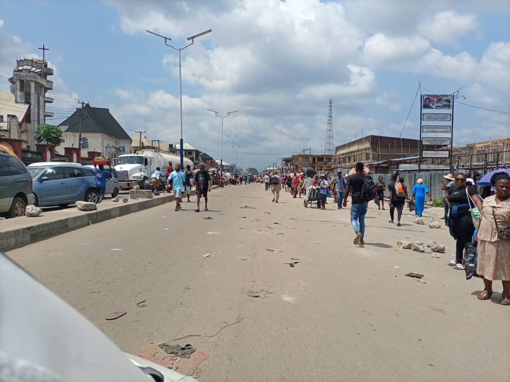 Free traffic returns to Douglas road owerri: Uzoma Elvis Nnadi in-charge