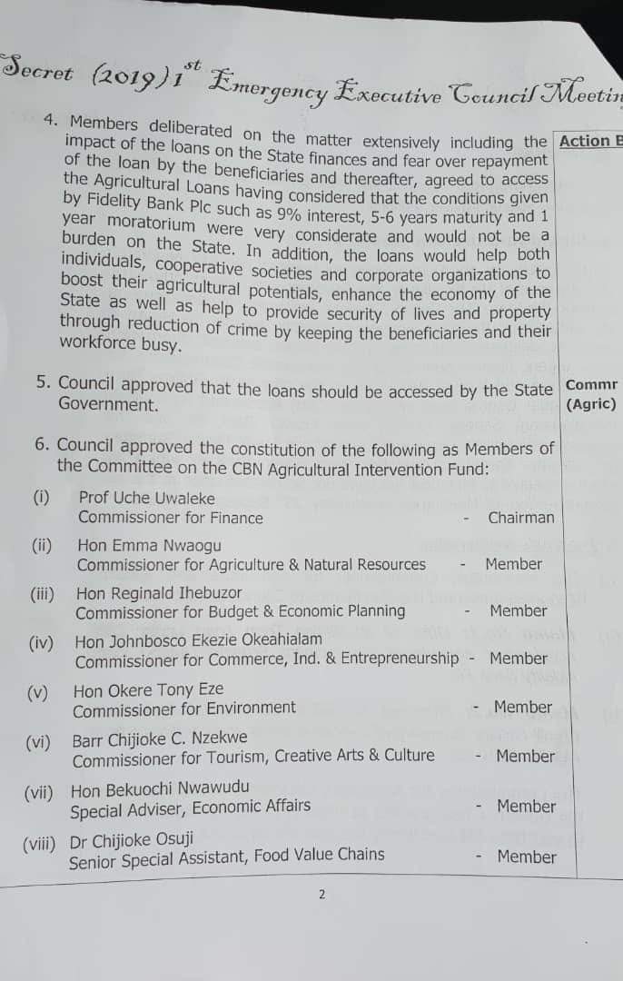 GACIY uncovers memo of ₦35Billion Imo money allegedly stolen by Fmr IHEDIOHAS administration