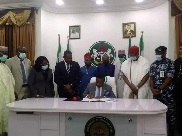 Governor Obiano Signs Anambra Anti-Open Grazing Bill Into Law
