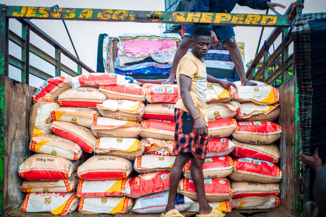 Imo government sends relief materials to affected families in Izombe Oguta