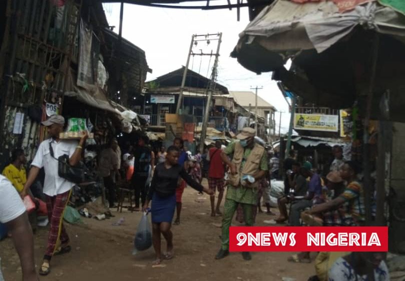 Onitsha Market Traders Protest Illegal Structures In Ochanja