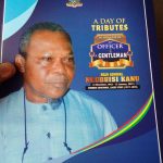 Rear Admiral Ndubuisi Godwin Kanu will be laid to rest 15th October 2021 amidst tributes