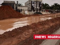 Imo Community Contributes Money To Rehabilitate Road Recently Commissioned By Buhari