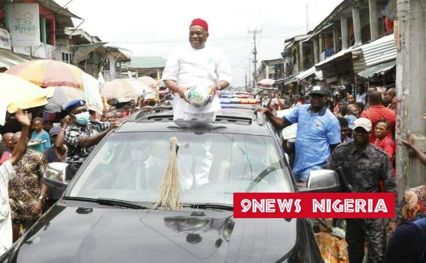 Senator Orji Uzor Kalu Campaigning in Abia State