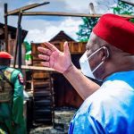 Gov Uzodimma Commiserates With Victims Of Izombe Violence Pledges To Reconstruct Damaged Houses