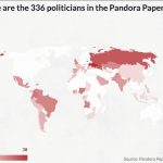 Where are the 336 politicians in the Pandora papers from
