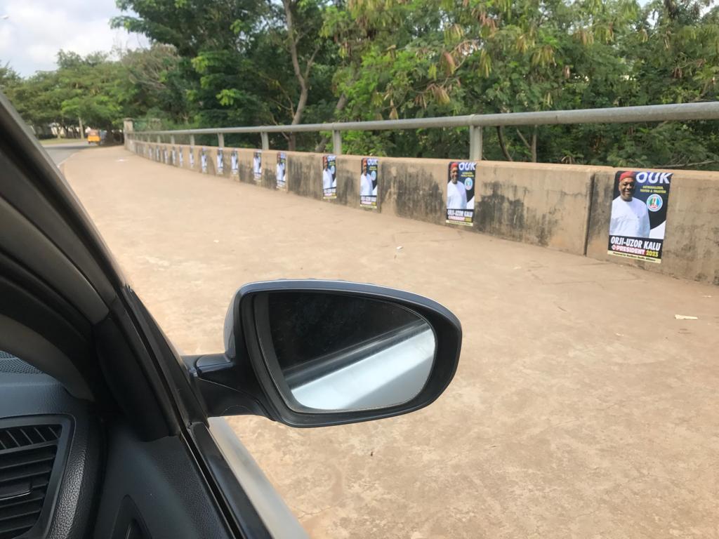 2023 Presidency Northern Youths Kick Off Campaign Flood Posters Of Orji Uzor Kalu in Abuja Kano Abia Enugu. 1 1