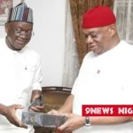 Gov Ortom Pays Courtesy Visit To Senator Orji Uzor Kalu in Abuja