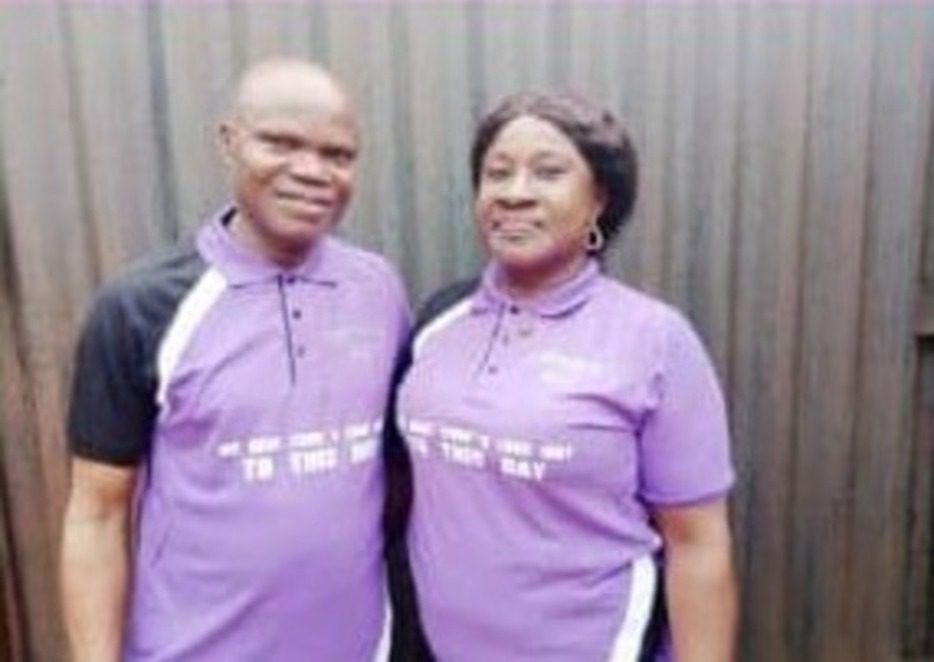 Evangelist Samuel and his wife Deaconess Anthonia