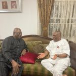 PDP Presidential Aspirant Anyim Pius Visits Orji Kalu Holds Discussions