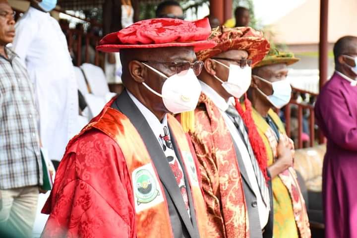 Professor Placid Njoku featured at the 33rd convocation ceremony of FUTO, promised to revamp the institution