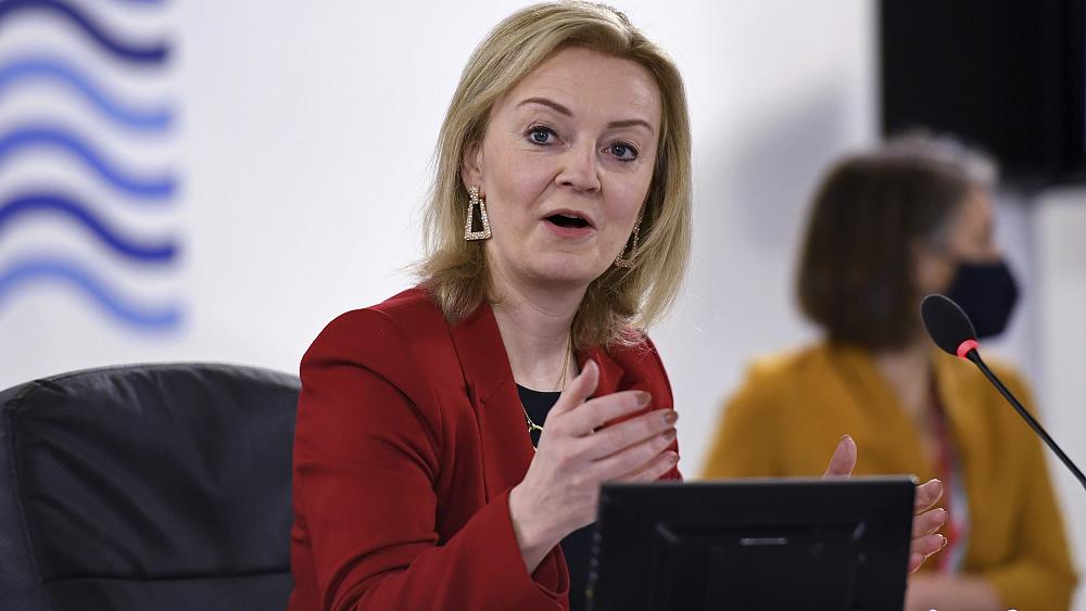 liz truss new brexit minister says uks position on northern ireland protocol is unchanged
