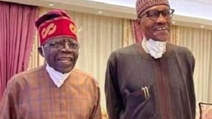 Bola Ahmed Tinubu and Buhari