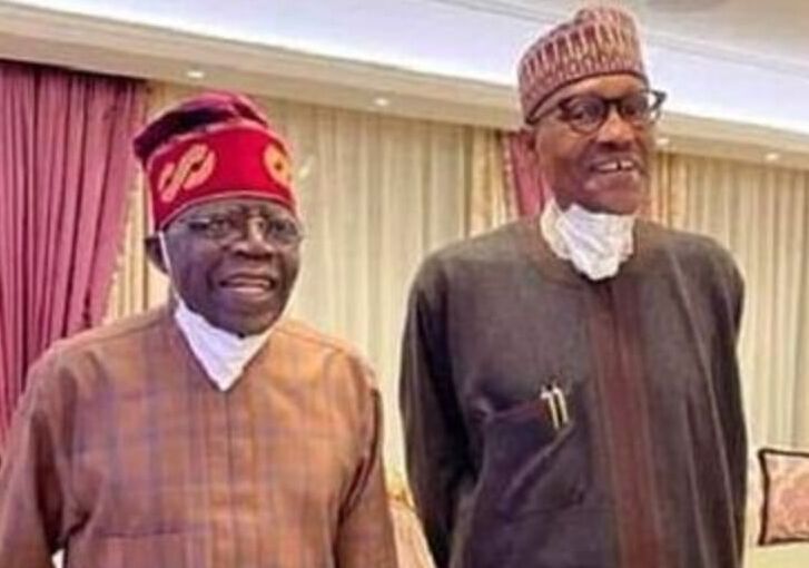 Bola Ahmed Tinubu and Buhari