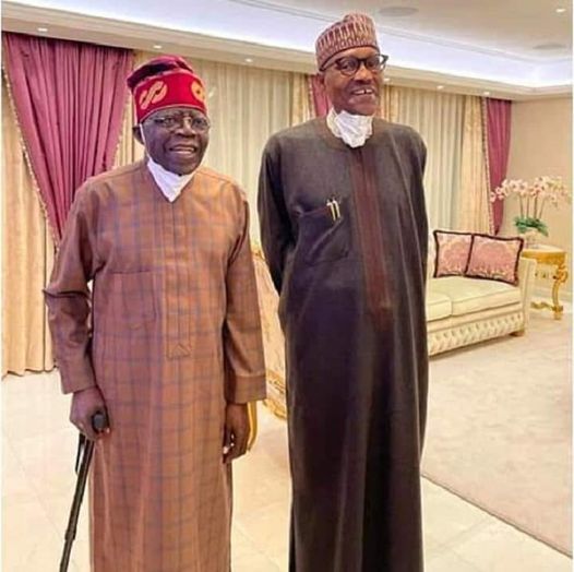 Bola Ahmed Tinubu and Buhari