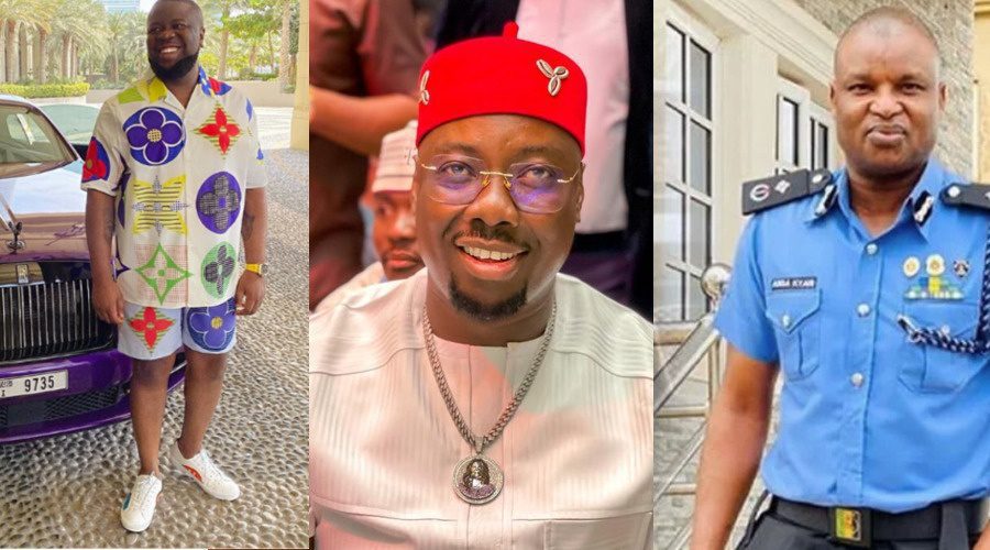 HushPuppi Obi Cubana and Abba Kyari