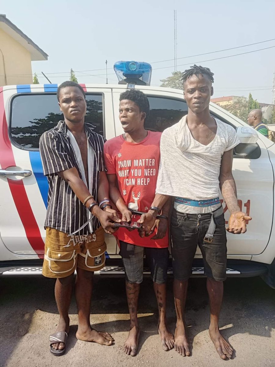 Three Traffic Robbery Gang Members Arrested By Lagos Rapid Response Squad