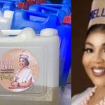 Chidinma Ogbolu aka Erelu Okin   Celebrant who shared petrol as souvenire