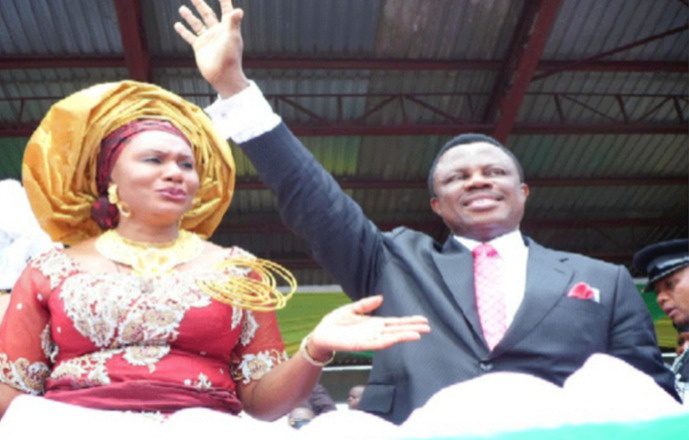 Ex Governor Willie Obiano and Wife Ebelechukwu Obiano