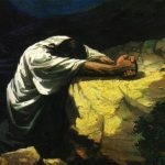 Gethsemane Jesus Praying in agony