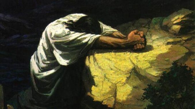 Gethsemane: Jesus Praying in agony