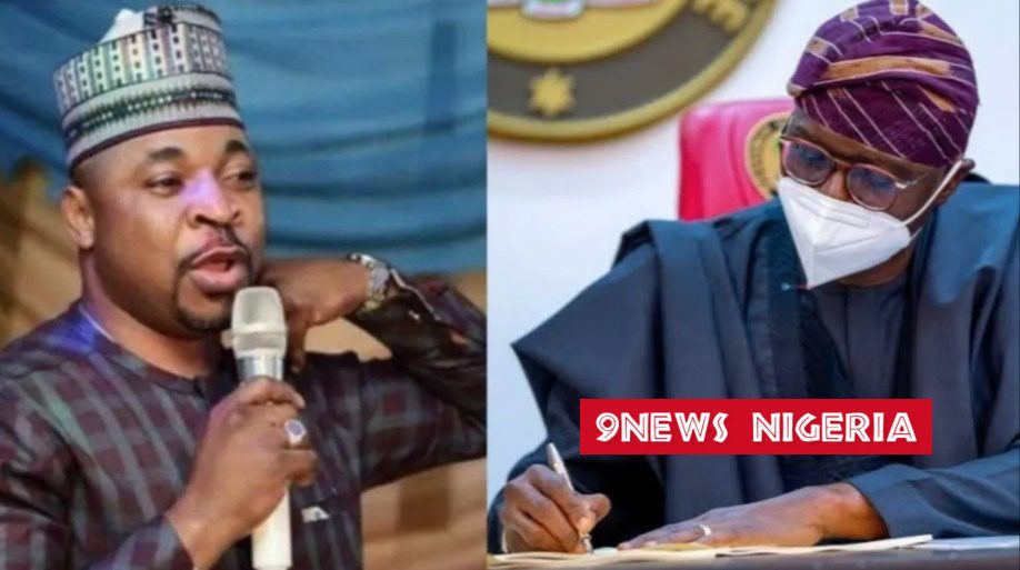 MC Oluomo and Lagos State governor Babajide Sanwo Olu