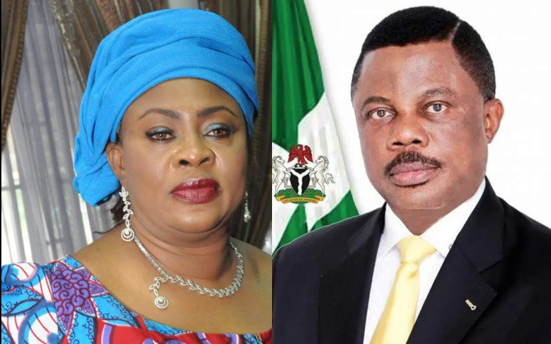 Senator Stella Odua and Ex Anambra State Governor Chief Willie Obiano