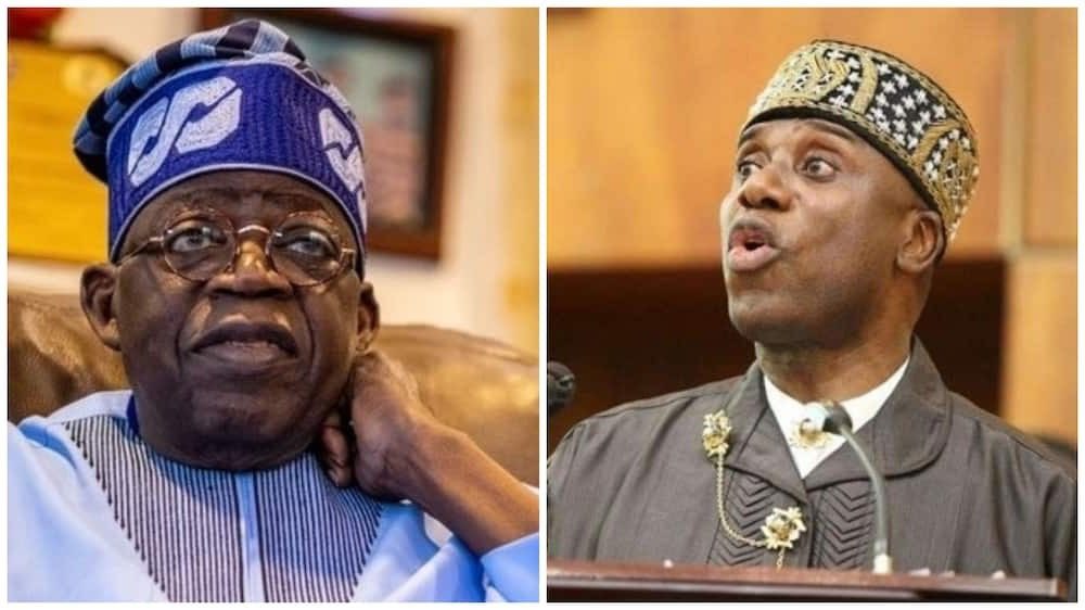 Bola Tinubu and Rotimi Amaechi