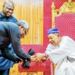 Femi Gbajabiamila and Late Alaafin of Oyo