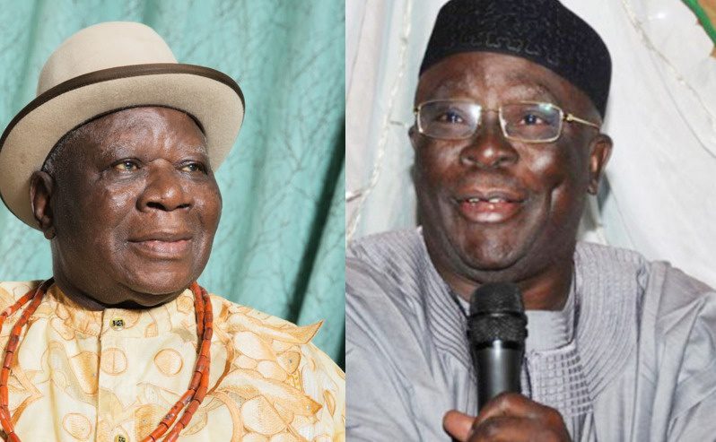 Pa Edwin Clark and Pa Ayo Adebanjo
